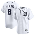 Boles D.Tigers #8 Matt Vierling Player White Home Limited Stitched Jerseys
