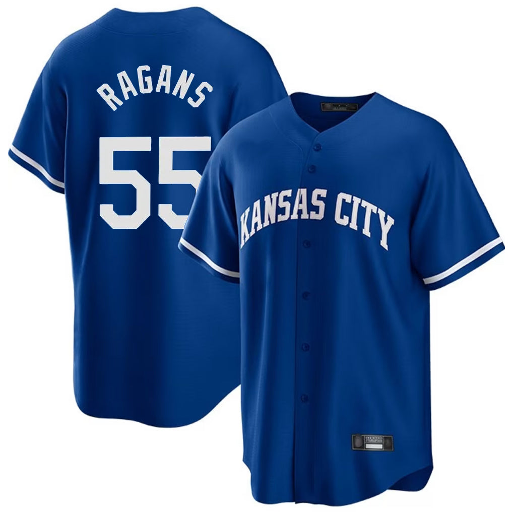 Boles KC.Royals #55 Cole Ragans Player Royal Game Home Stitched Jerseys