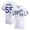 Boles KC.Royals #55 Cole Ragans Player White Alt Limited Elite Home Stitched Jerseys