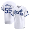 Boles KC.Royals #55 Cole Ragans Player White Alt Limited Home Stitched Jerseys