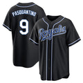 Boles KC.Royals #9 Vinnie Pasquantino Player Black Carbon Fashion Home Game Stitched Jerseys