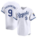Boles KC.Royals #9 Vinnie Pasquantino Player White Alt Limited Home Stitched Jerseys