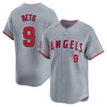 Boles LA.Angels #9 Zach Neto Player Gray Home Limited Stitched Jerseys