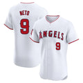 Boles LA.Angels #9 Zach Neto Player White Limited Elite Stitched Home Jerseys