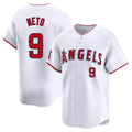 Boles LA.Angels #9 Zach Neto Player White Limited Home Stitched Jerseys