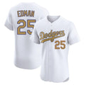 Boles LA.Dodgers #25 Tommy Edman Player Gold Limited Elite Home Stitched Jerseys