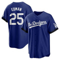 Boles LA.Dodgers #25 Tommy Edman Player Royal City Connect Home Game Stitched Jerseys