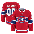 Boles Custom M.Canadiens Red Home Authentic Pro Jerseys