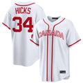 Boles M.Marlins #34 Liam Hicks Player White 2026 World Classic Home Pick-A-Player Stitched Jerseys