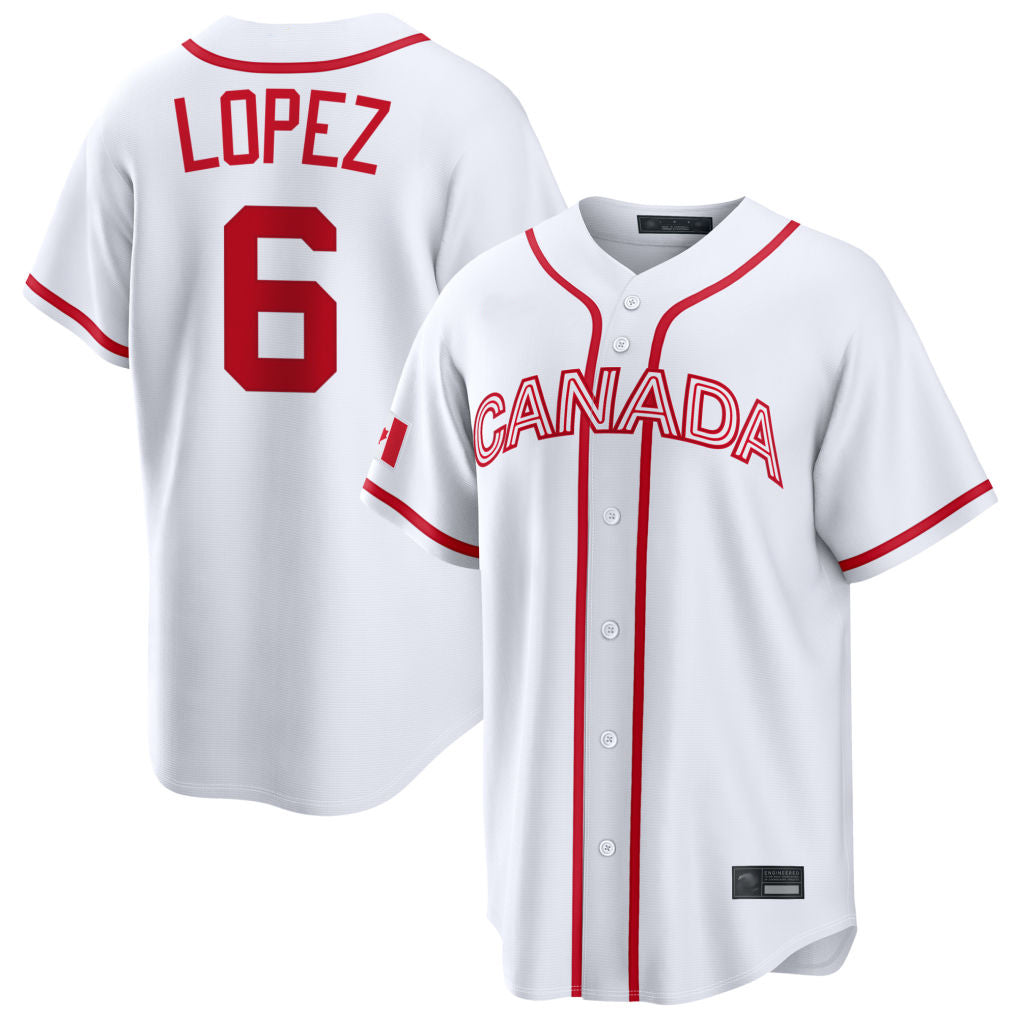 Boles M.Marlins #6 Otto Lopez Player White 2026 World Classic Home Pick-A-Player Stitched Jerseys