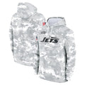 Boles NY.Jets Arctic Camo Salute to Service Pullover Hoodies Limited Game Blank Player Stitched Jerseys