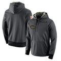 Boles NY.Jets Gray Pullover Hoodies Limited Game Blank Player Stitched Jerseys