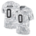 Boles NY.Jets #0 Braelon Allen Player Arctic Camo Salute to Service Limited Game Stitched Jerseys