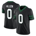 Boles NY.Jets #0 Braelon Allen Player Black Limited Legacy Vapor F.U.S.E. Home Game Stitched Jerseys