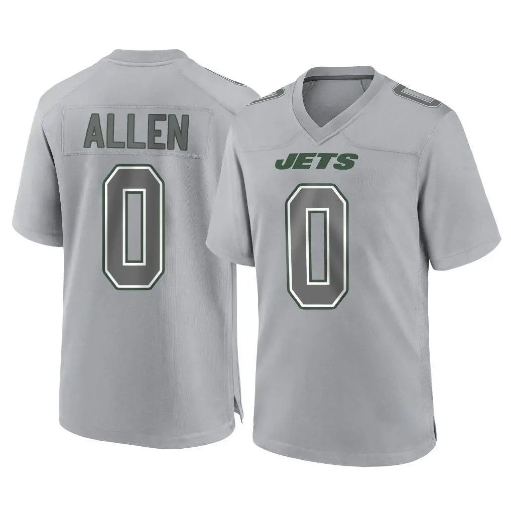 Boles NY.Jets #0 Braelon Allen Player Gray Limited Atmosphere Fashion Home Game Stitched Jerseys