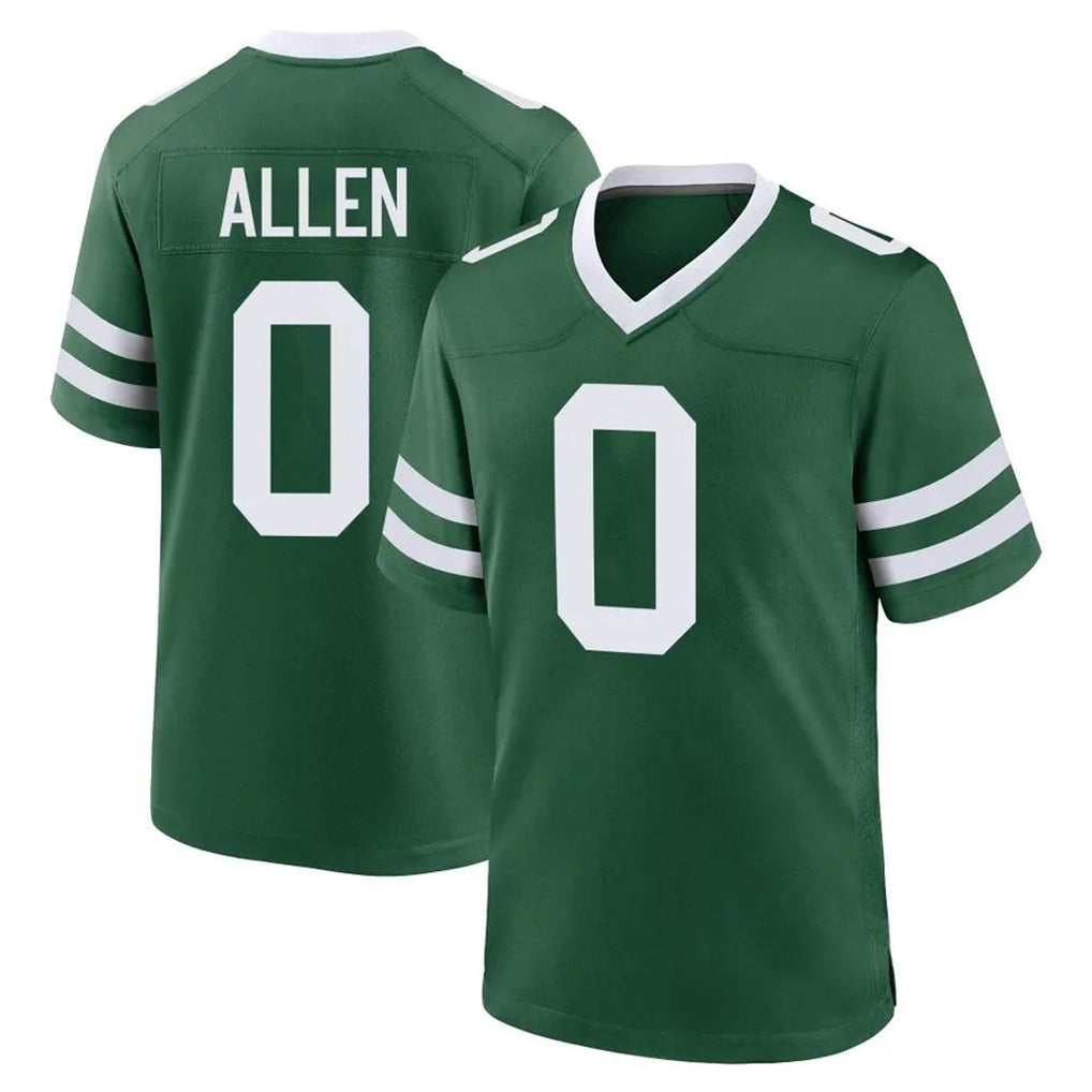 Boles NY.Jets #0 Braelon Allen Player Green Legacy Home Game Stitched Jerseys