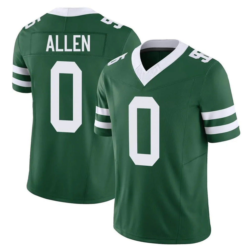 Boles NY.Jets #0 Braelon Allen Player Green Legacy Limited Vapor F.U.S.E. Home Game Stitched Jerseys