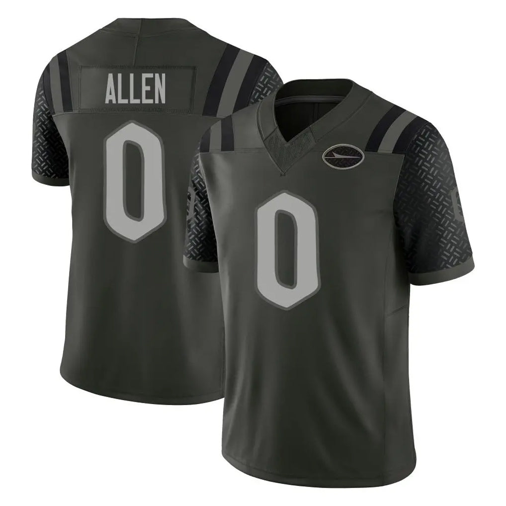 Boles NY.Jets #0 Braelon Allen Player Green Limited 2025 Rivalries Collection Home Game Stitched Jerseys