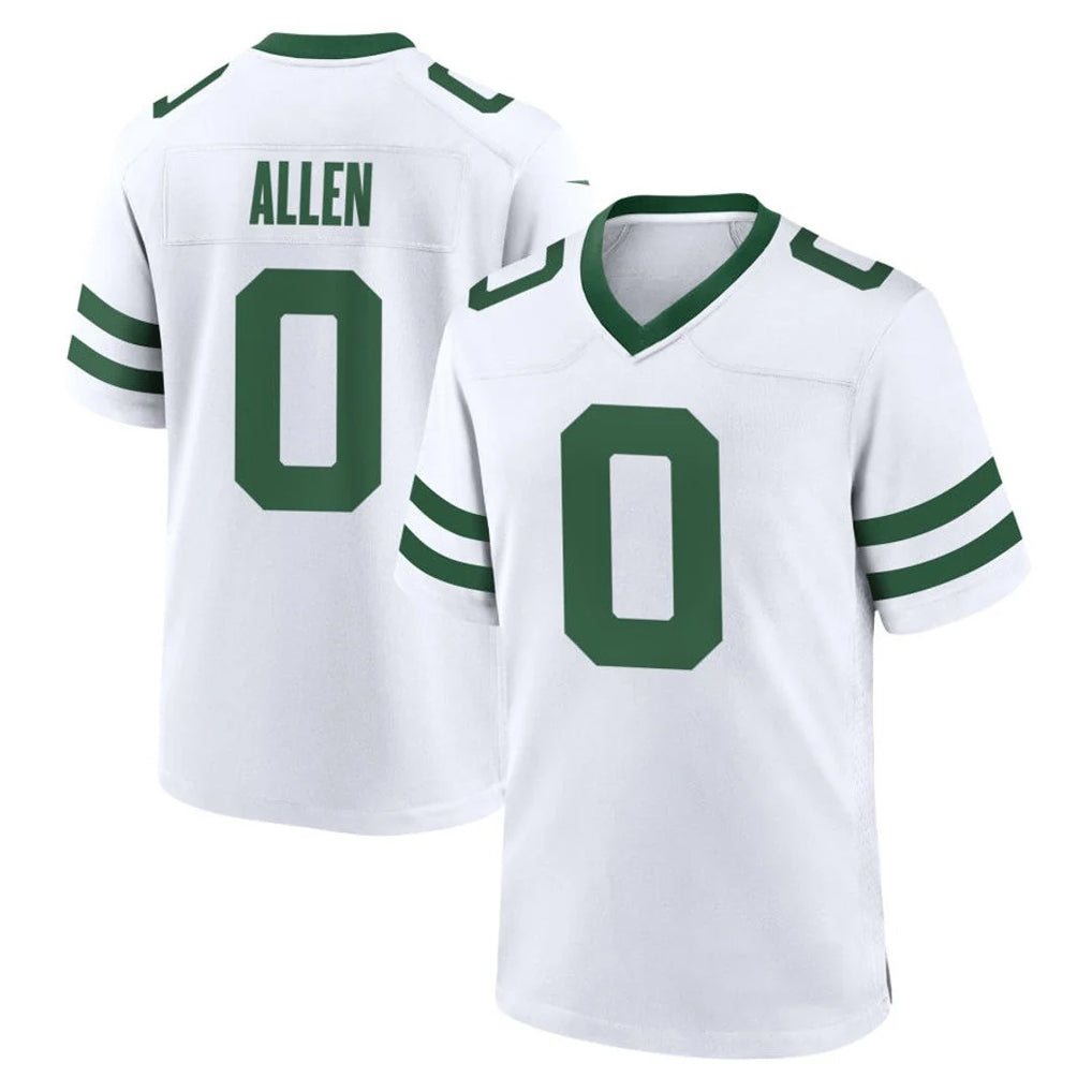 Boles NY.Jets #0 Braelon Allen Player White Legacy Home Game Stitched Jerseys