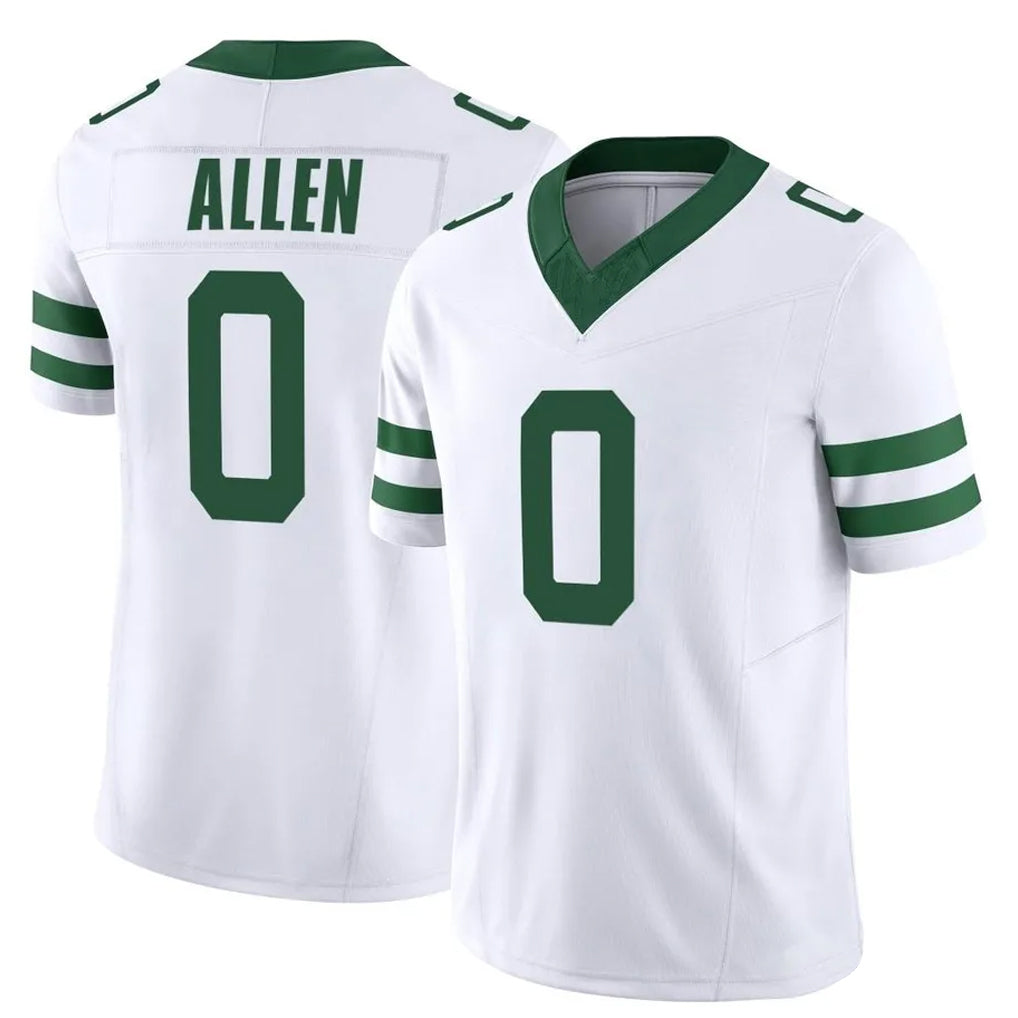 Boles NY.Jets #0 Braelon Allen Player White Legacy Limited Vapor F.U.S.E. Home Game Stitched Jerseys