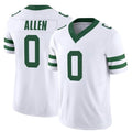 Boles NY.Jets #0 Braelon Allen Player White Legacy Limited Vapor F.U.S.E. Home Game Stitched Jerseys