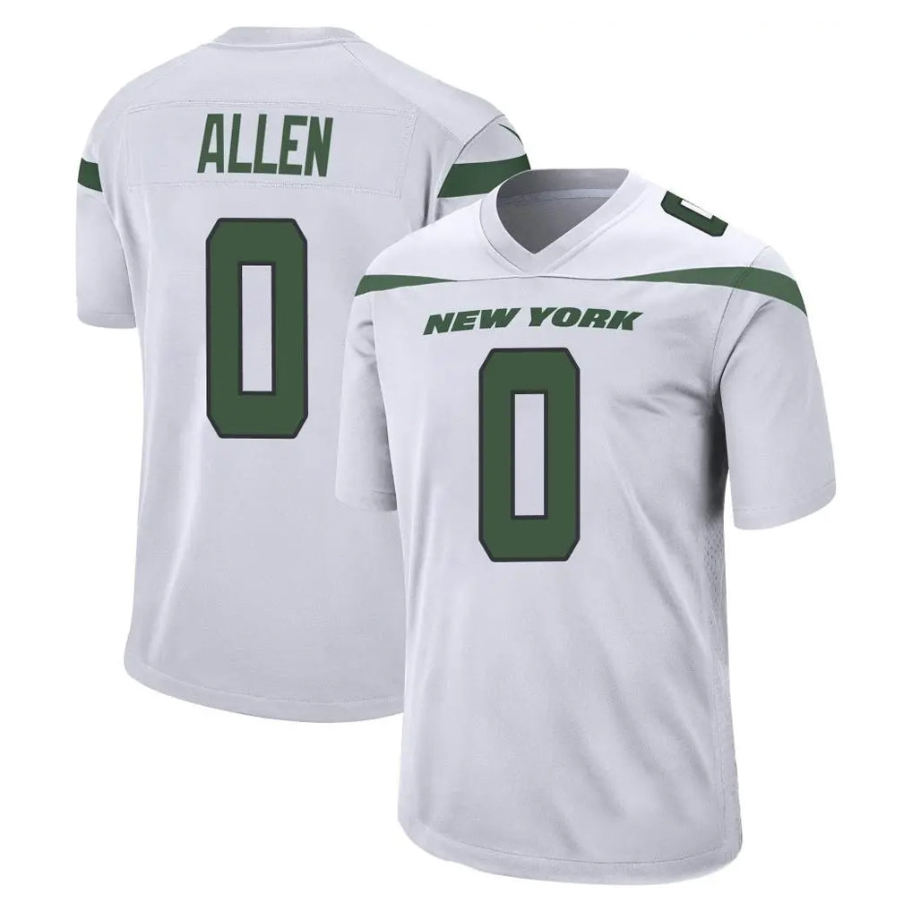 Boles NY.Jets #0 Braelon Allen Player White Spotlight Home Game Stitched Jerseys