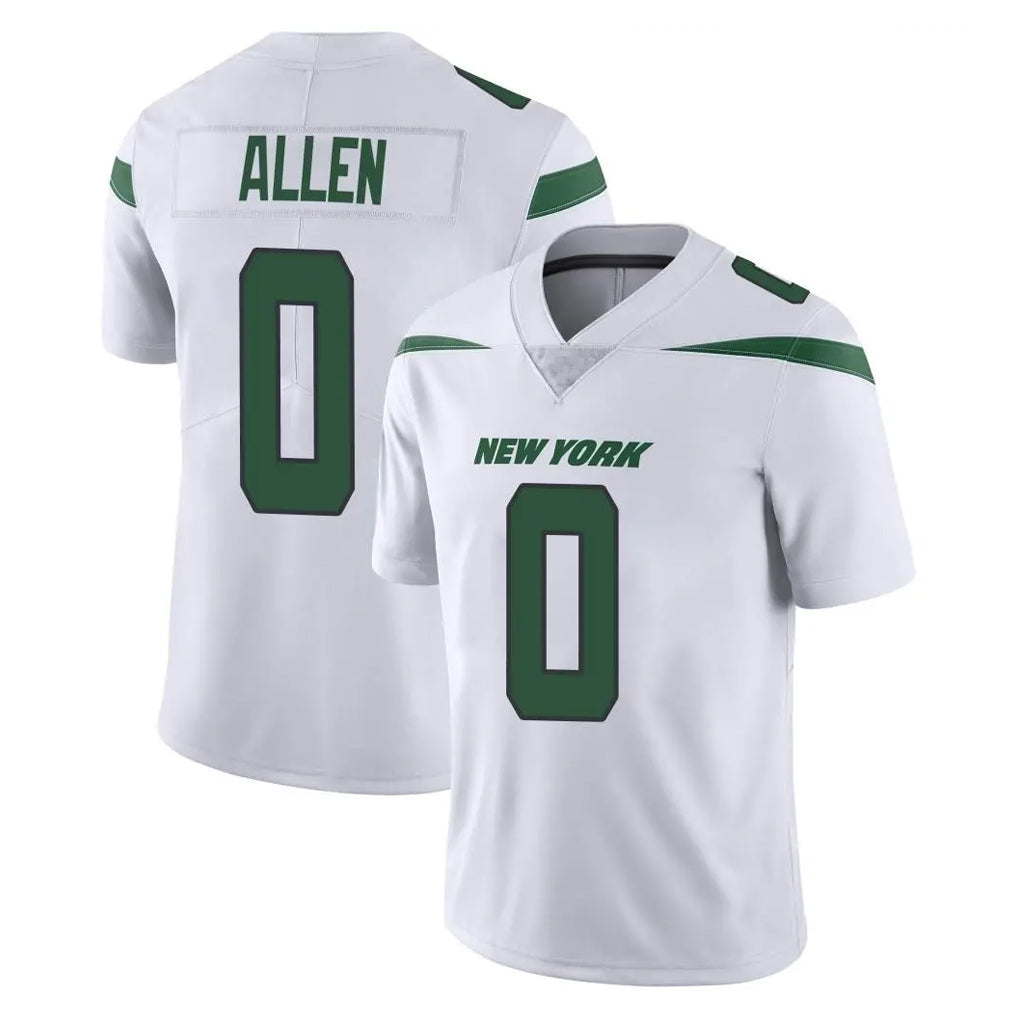 Boles NY.Jets #0 Braelon Allen Player White Spotlight Limited Vapor Home Game Stitched Jerseys