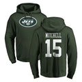 Boles NY.Jets #15 Adonai Mitchell Player Green LOGO Pullover Hoodies Limited Game Stitched Jerseys