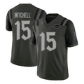 Boles NY.Jets #15 Adonai Mitchell Player Green Limited 2025 Rivalries Collection Home Game Stitched Jerseys