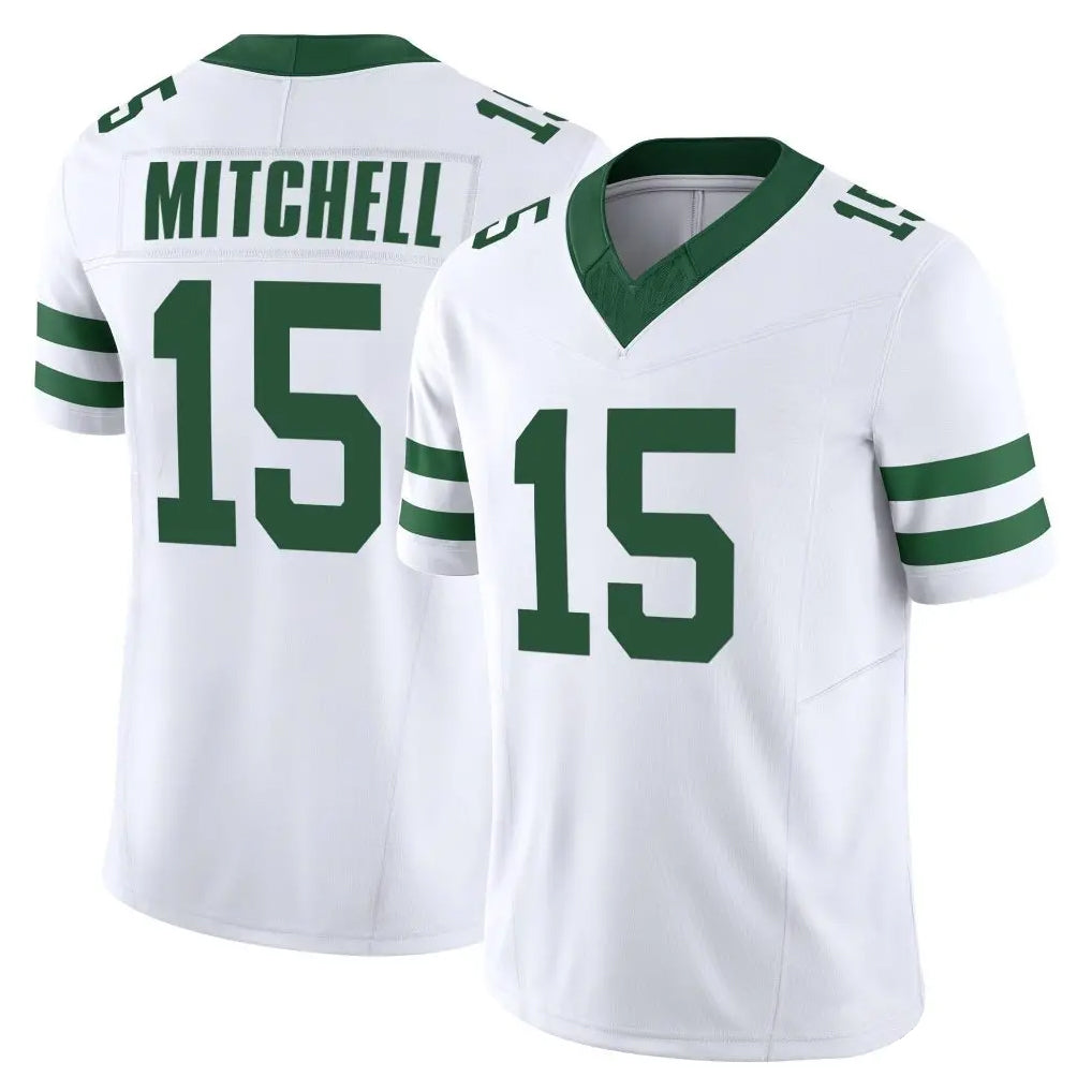 Boles NY.Jets #15 Adonai Mitchell Player White Legacy Limited Vapor F.U.S.E. Home Game Stitched Jerseys