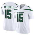 Boles NY.Jets #15 Adonai Mitchell Player White Limited Vapor F.U.S.E. Home Game Stitched Jerseys