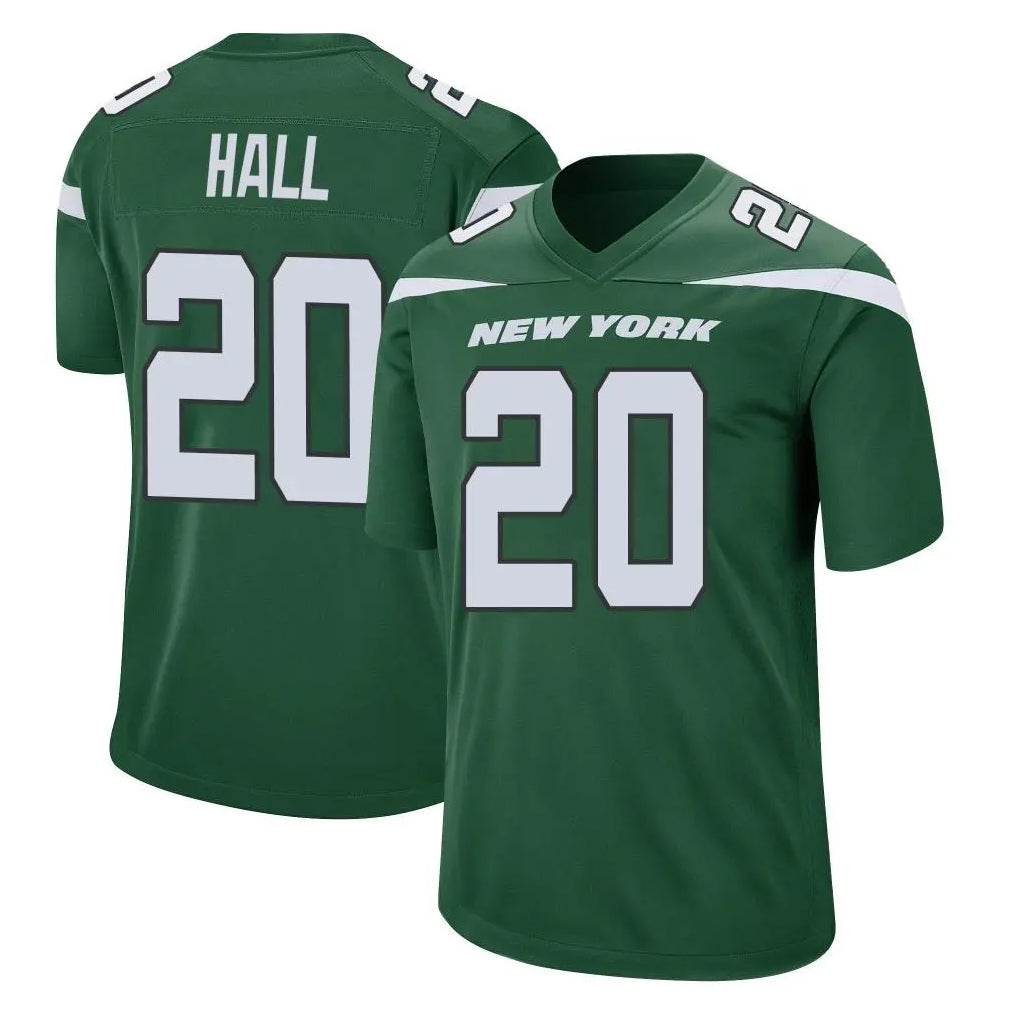 Boles NY.Jets #20 Breece Hall Player Green Home Game Stitched Jerseys