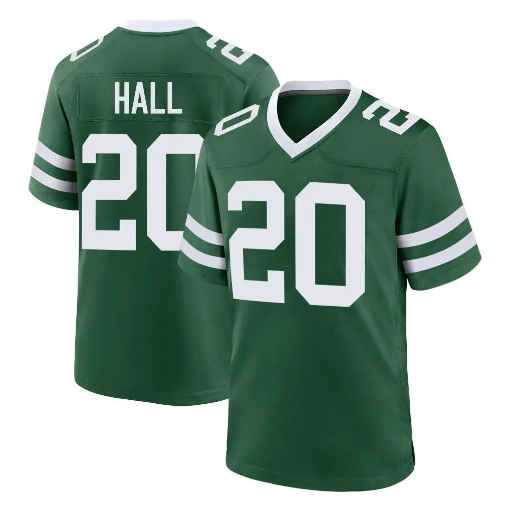 Boles NY.Jets #20 Breece Hall Player Green Legacy Home Game Stitched Jerseys