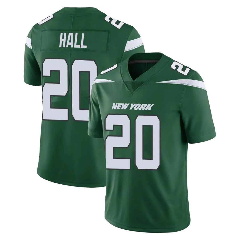 Boles NY.Jets #20 Breece Hall Player Green Limited Vapor Home Game Stitched Jerseys
