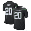 Boles NY.Jets #20 Breece Hall Player Stealth Black Home Game Stitched Jerseys