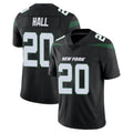 Boles NY.Jets #20 Breece Hall Player Stealth Black Limited Vapor Home Game Stitched Jerseys