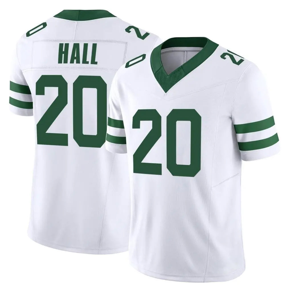 Boles NY.Jets #20 Breece Hall Player White Legacy Limited Vapor F.U.S.E. Home Game Stitched Jerseys