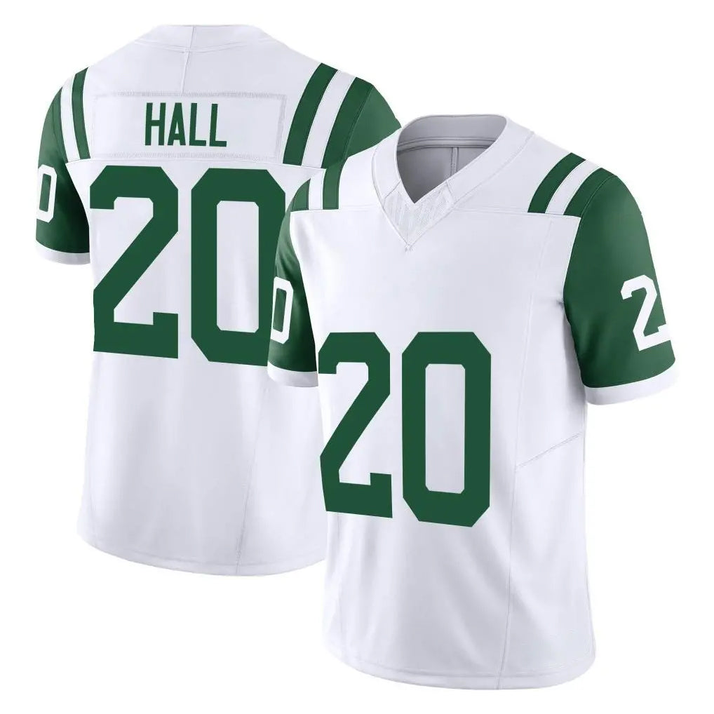 Boles NY.Jets #20 Breece Hall Player White Limited Classic Vapor F.U.S.E. Home Game Stitched Jerseys