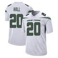 Boles NY.Jets #20 Breece Hall Player White Spotlight Home Game Stitched Jerseys