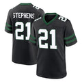 Boles NY.Jets #21 Brandon Stephens Player Black Legacy Home Game Stitched Jerseys