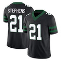 Boles NY.Jets #21 Brandon Stephens Player Black Limited Legacy Vapor F.U.S.E. Home Game Stitched Jerseys