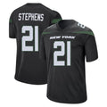 Boles NY.Jets #21 Brandon Stephens Player Stealth Black Home Game Stitched Jerseys