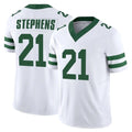 Boles NY.Jets #21 Brandon Stephens Player White Legacy Limited Vapor F.U.S.E. Home Game Stitched Jerseys