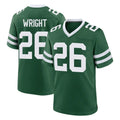 Boles NY.Jets #26 Nahshon Wright Player Green Legacy Home Game Stitched Jerseys