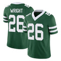 Boles NY.Jets #26 Nahshon Wright Player Green Legacy Limited Vapor F.U.S.E. Home Game Stitched Jerseys