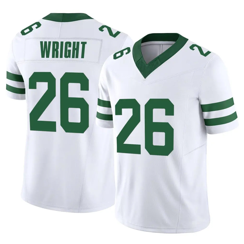 Boles NY.Jets #26 Nahshon Wright Player White Legacy Limited Vapor F.U.S.E. Home Game Stitched Jerseys