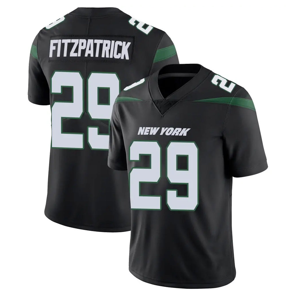 Boles NY.Jets #29 Minkah Fitzpatrick Player Stealth Black Limited Vapor Home Game Stitched Jerseys