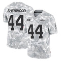 Boles NY.Jets #44 Jamien Sherwood Player Arctic Camo Salute to Service Limited Game Stitched Jerseys