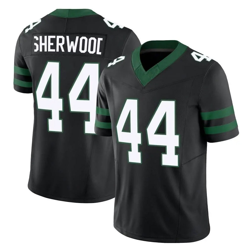 Boles NY.Jets #44 Jamien Sherwood Player Black Limited Legacy Vapor F.U.S.E. Home Game Stitched Jerseys