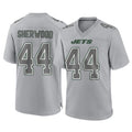 Boles NY.Jets #44 Jamien Sherwood Player Gray Limited Atmosphere Fashion Home Game Stitched Jerseys